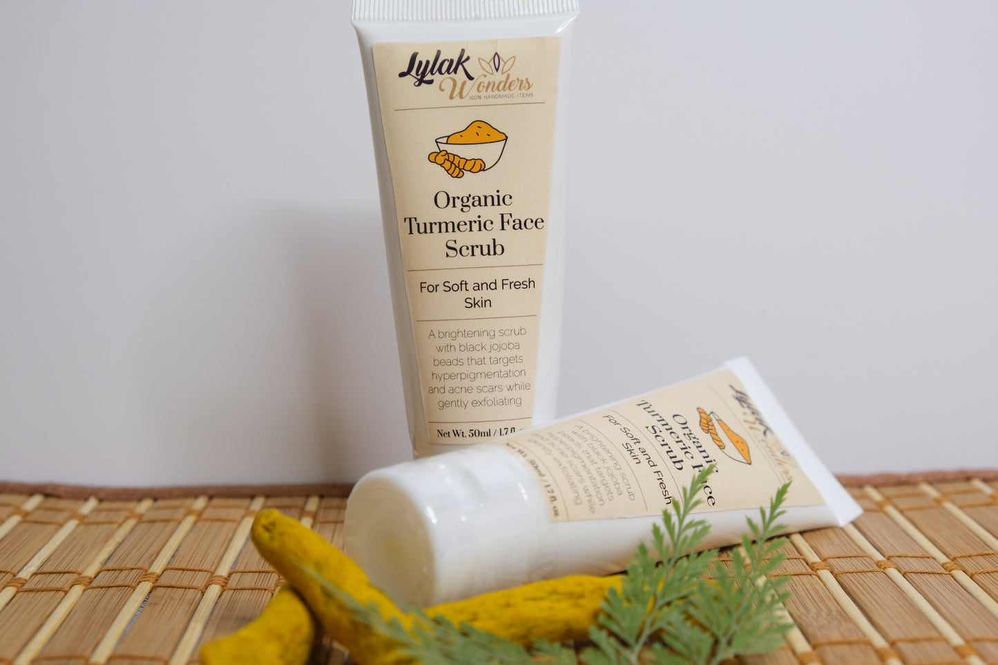 Organic Turmeric Face Scrub