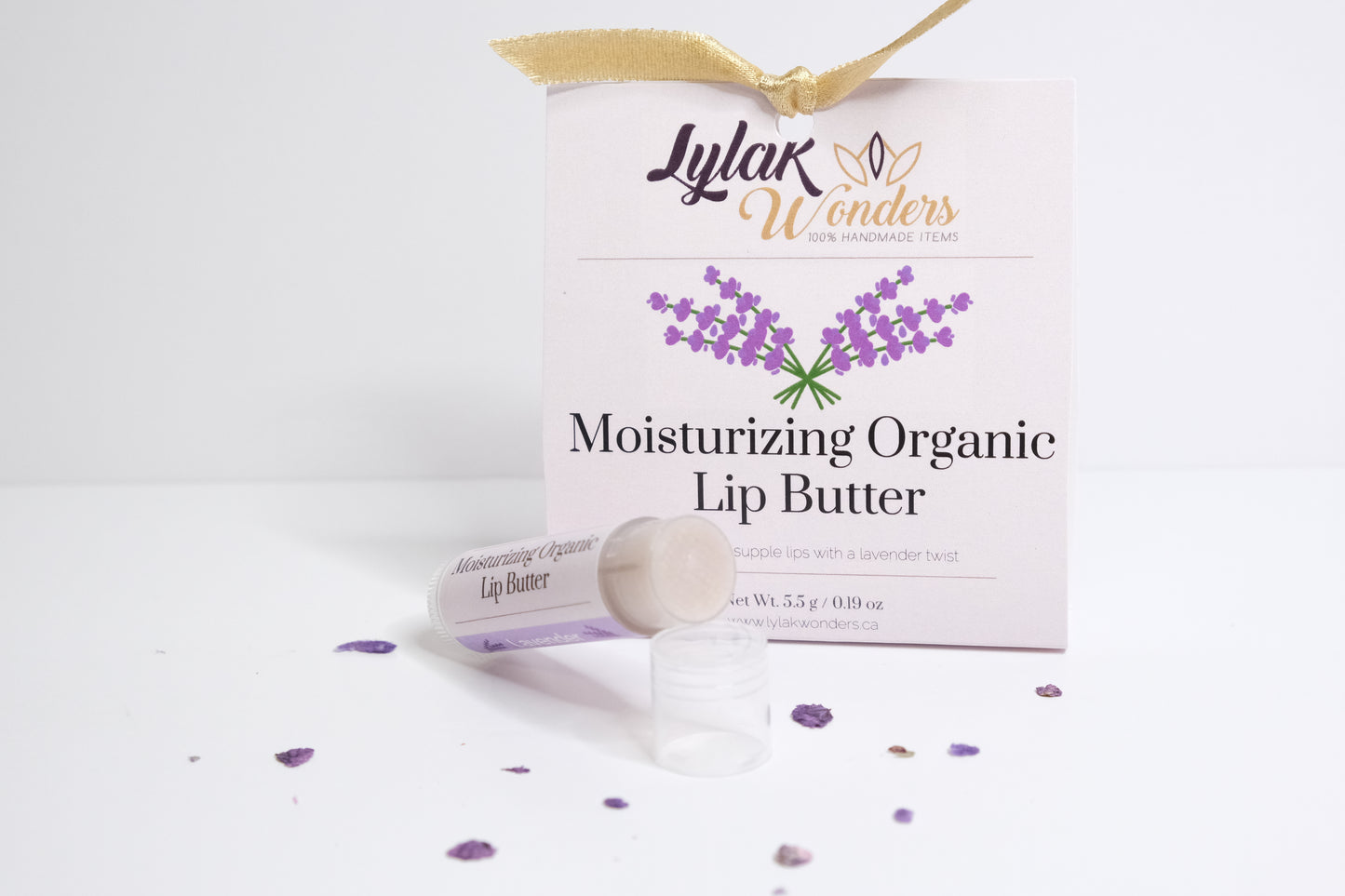 Organic Lavender Lip Butter