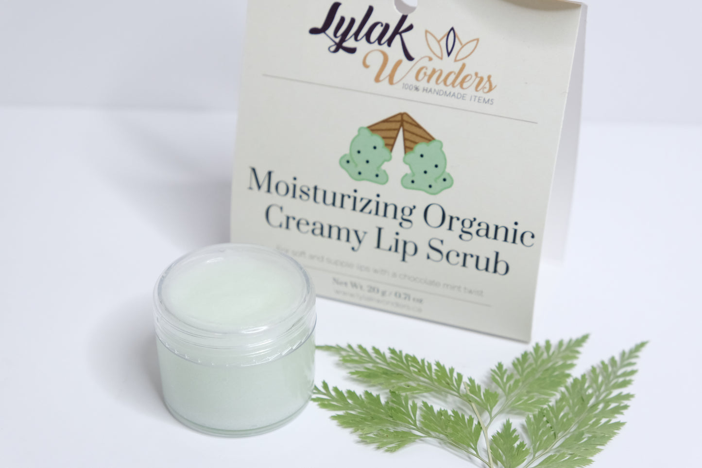 Organic Mint Chocolate Creamy Lip Scrub