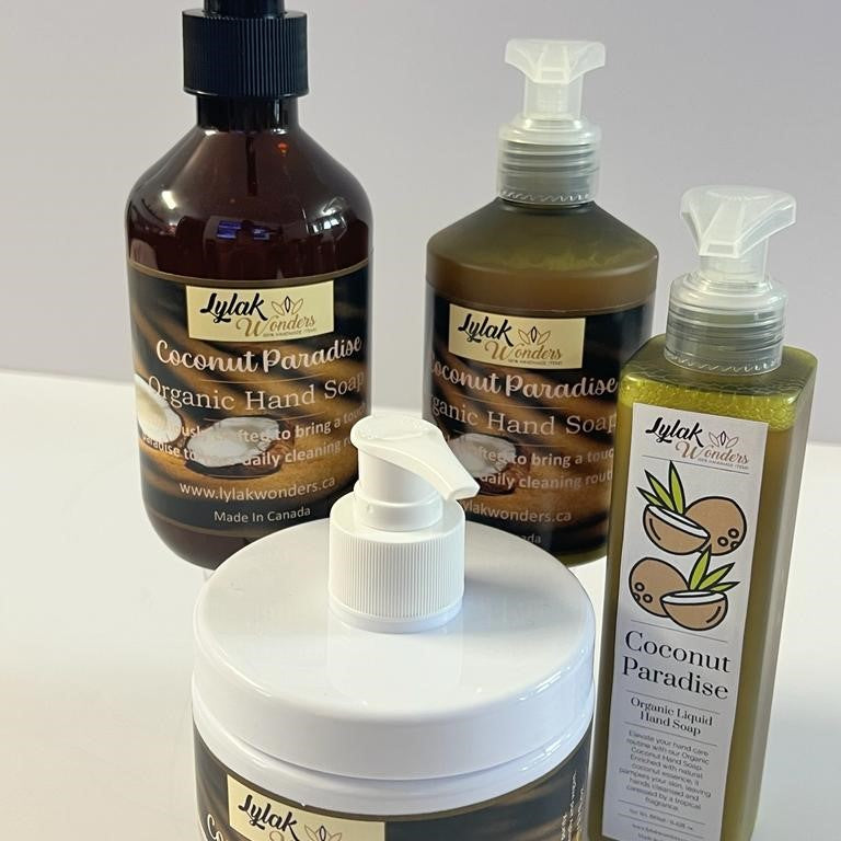 Organic Coconut Paradise Liquid Hand Soap