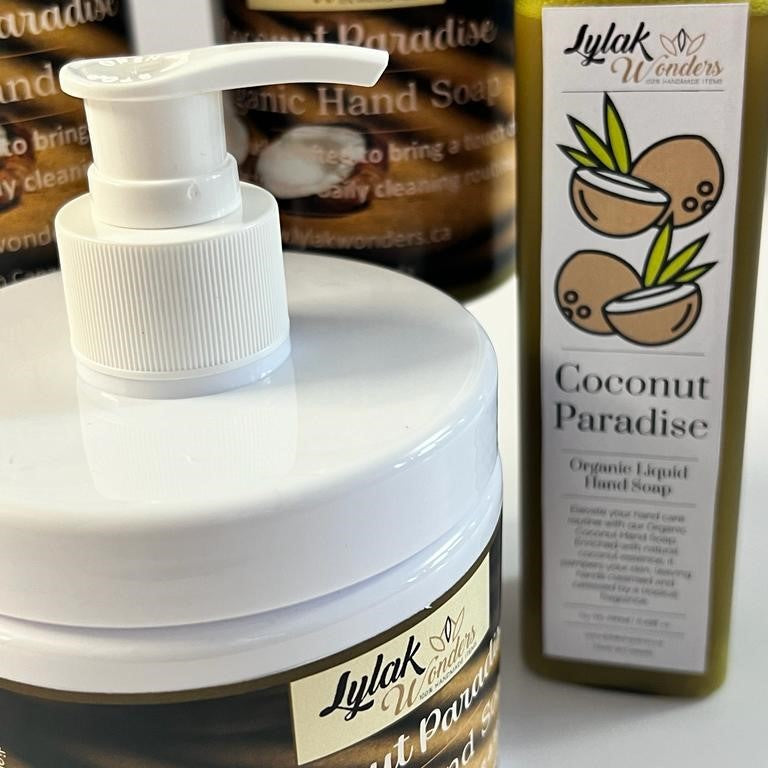 Organic Coconut Paradise Liquid Hand Soap