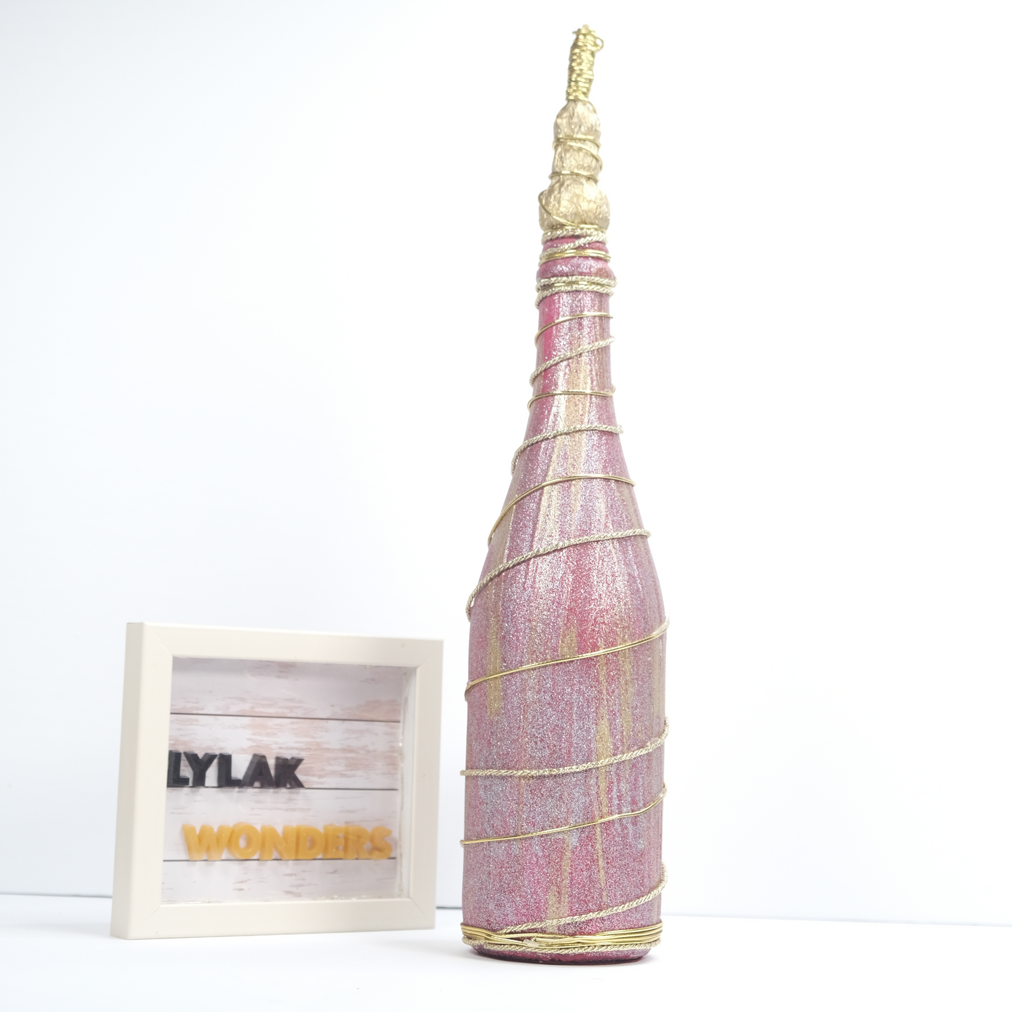 Handmade Sparkled Bottles