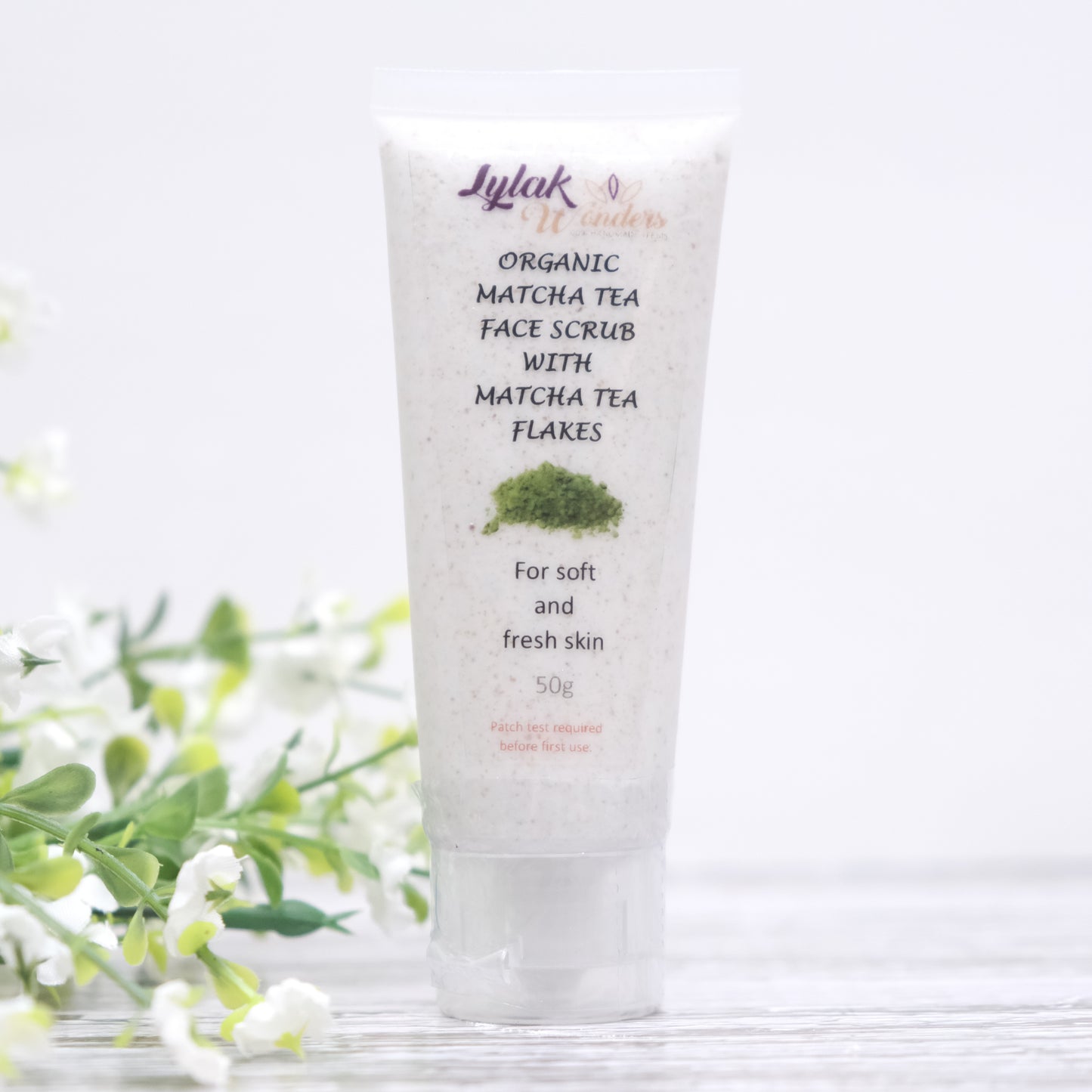 Organic Matcha Tea Face Scrub