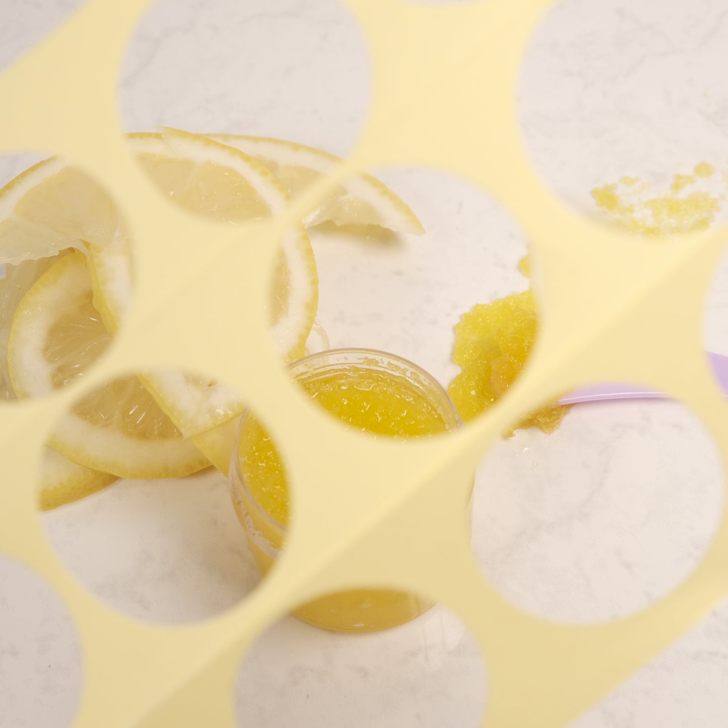 Organic Lemon Lip Scrub