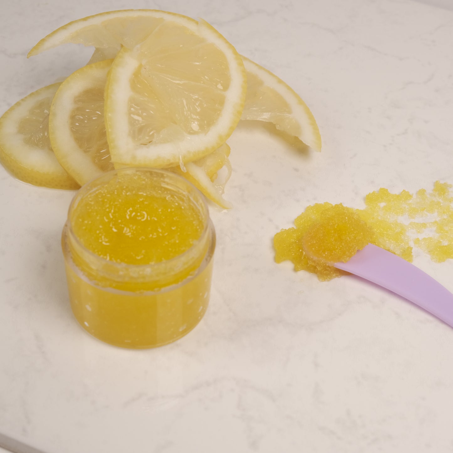 Organic Lemon Lip Scrub