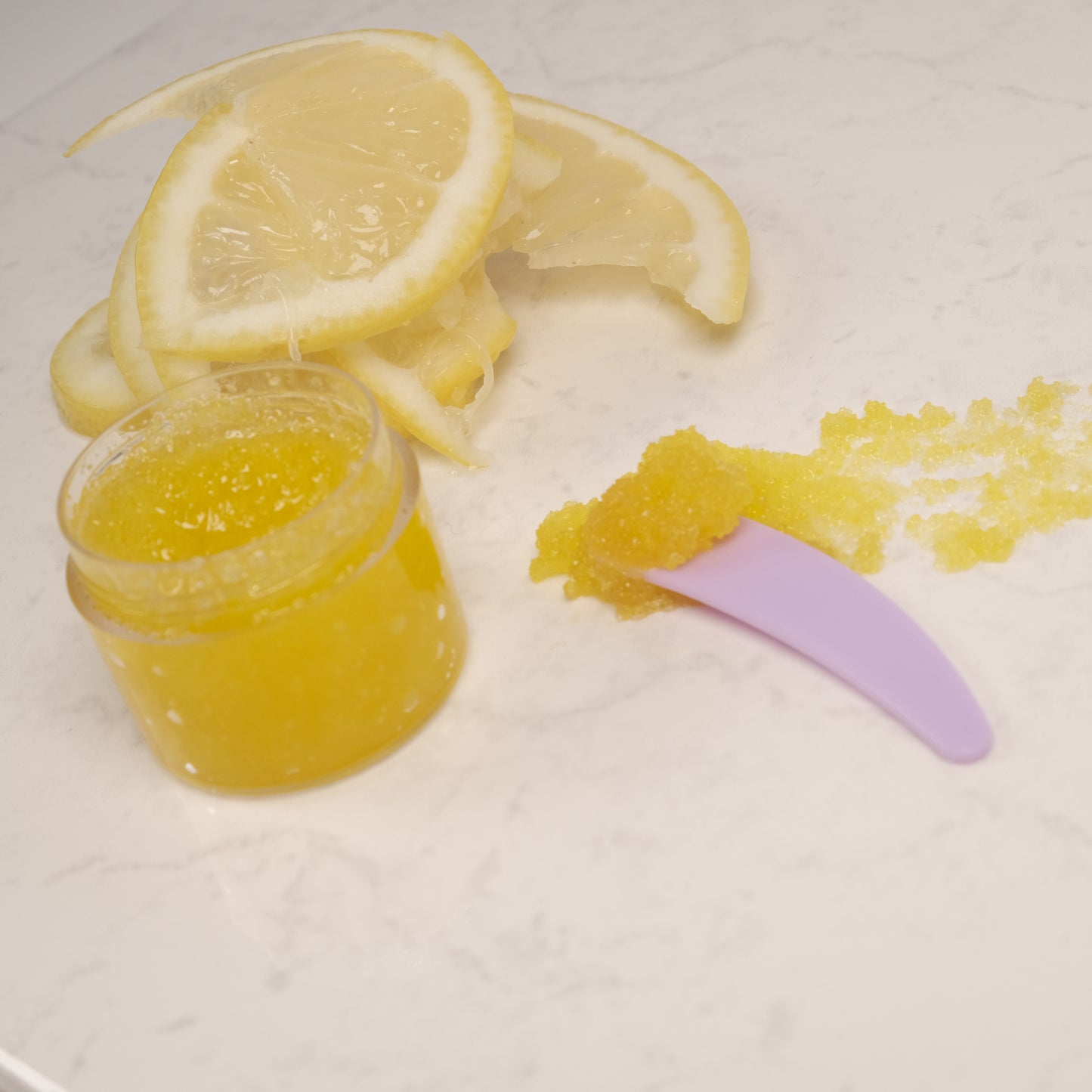 Organic Lemon Lip Scrub
