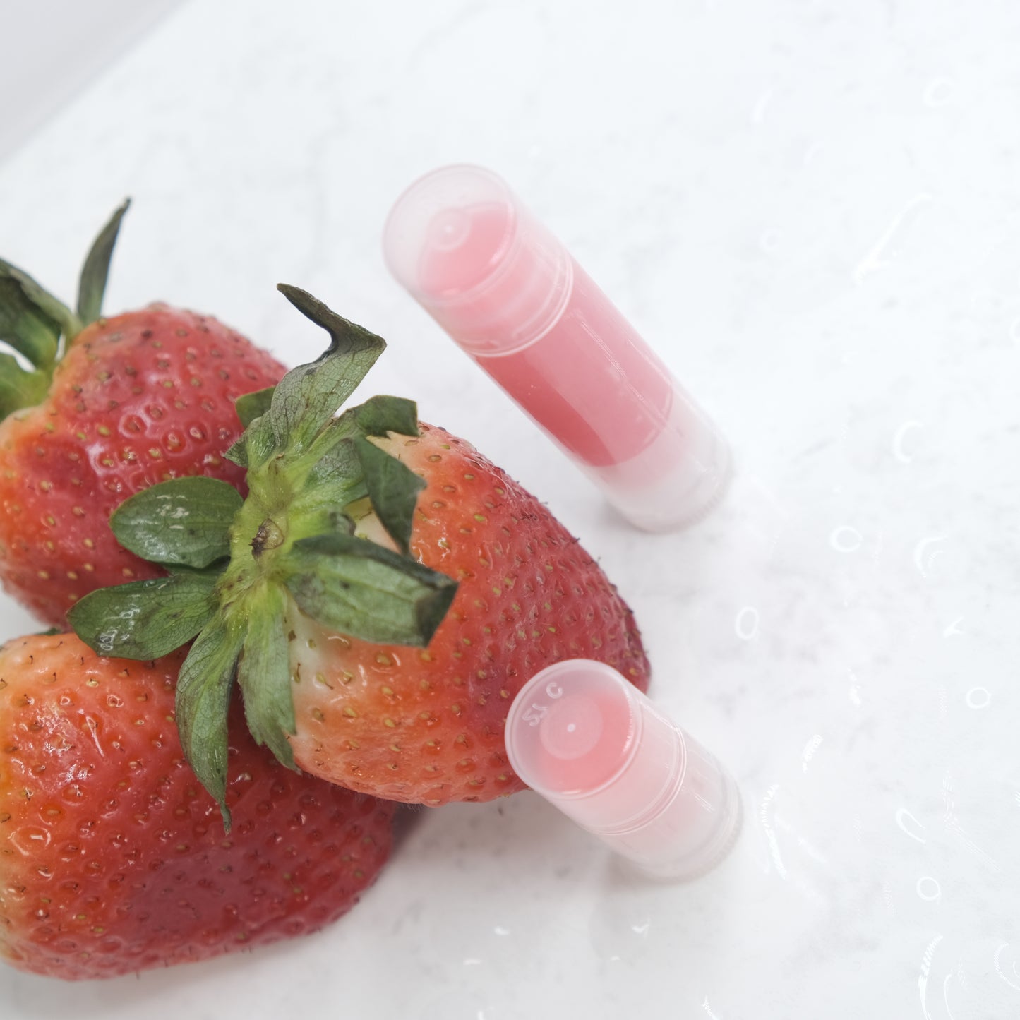 Organic Strawberry lip butter