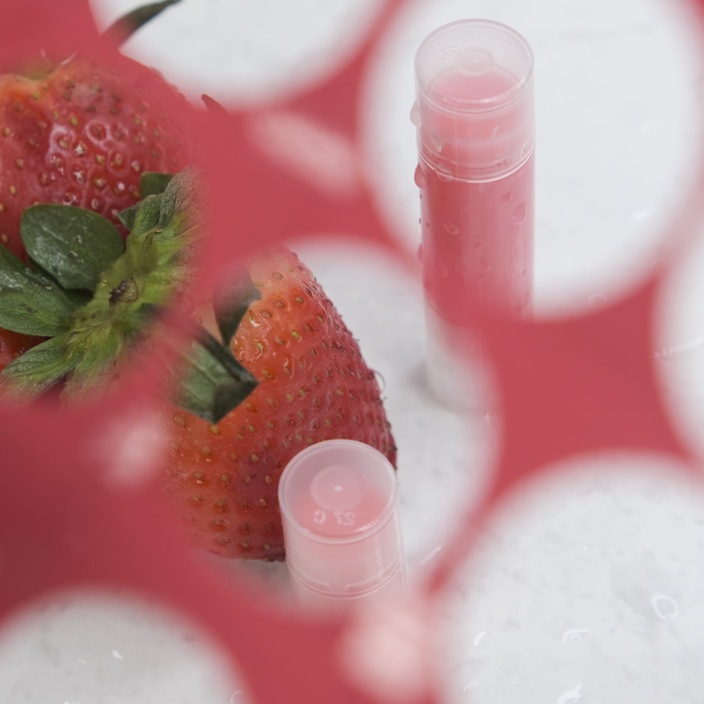 Organic Strawberry lip butter