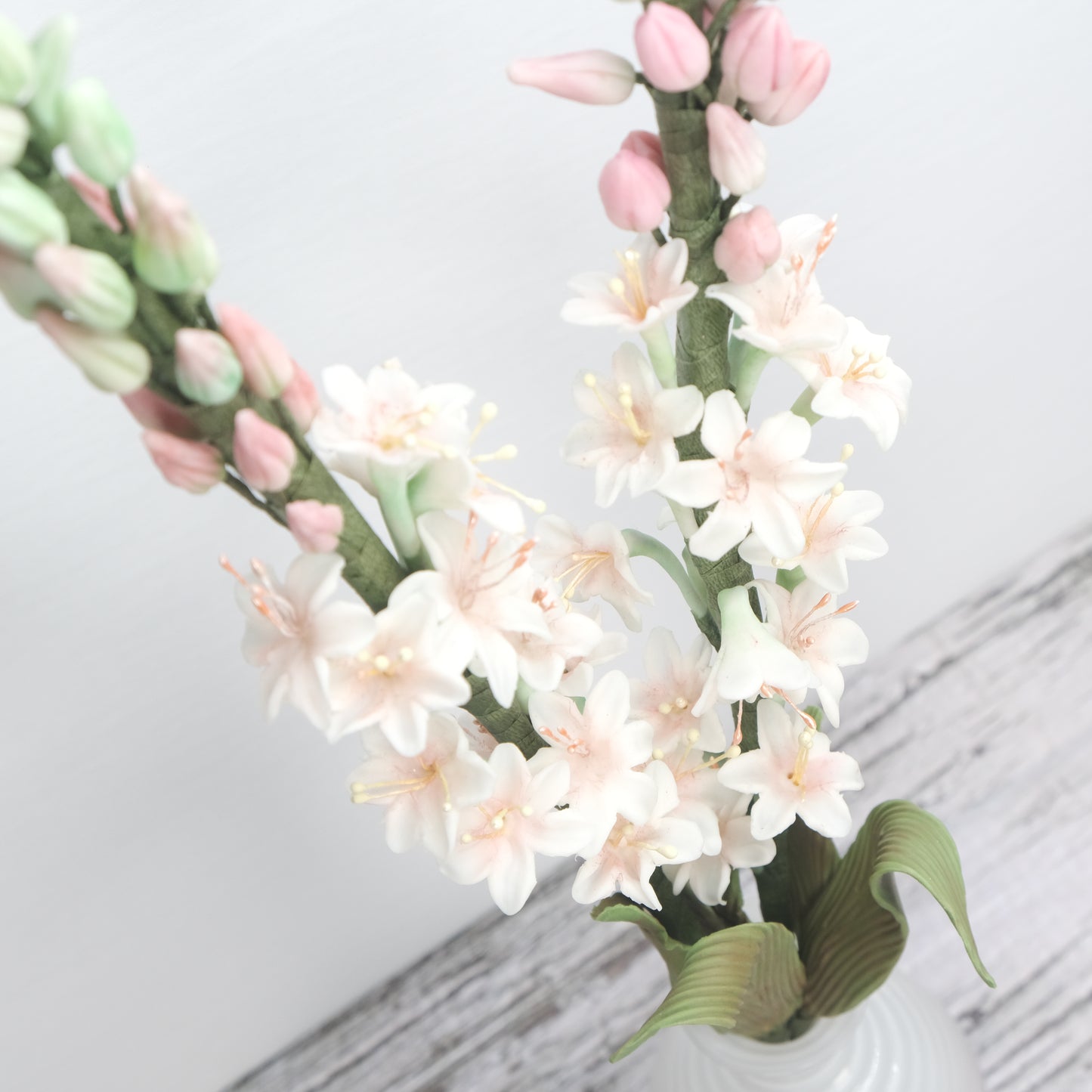 Handmade Pinky Pink Flower Arrangement