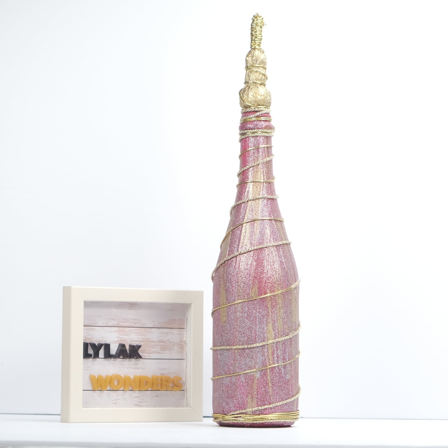 Handmade Sparkled Bottles