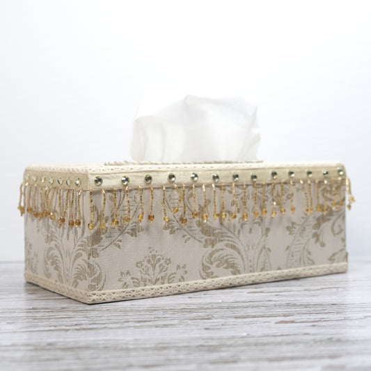 Handmade Queens Court Tissue Paper Box