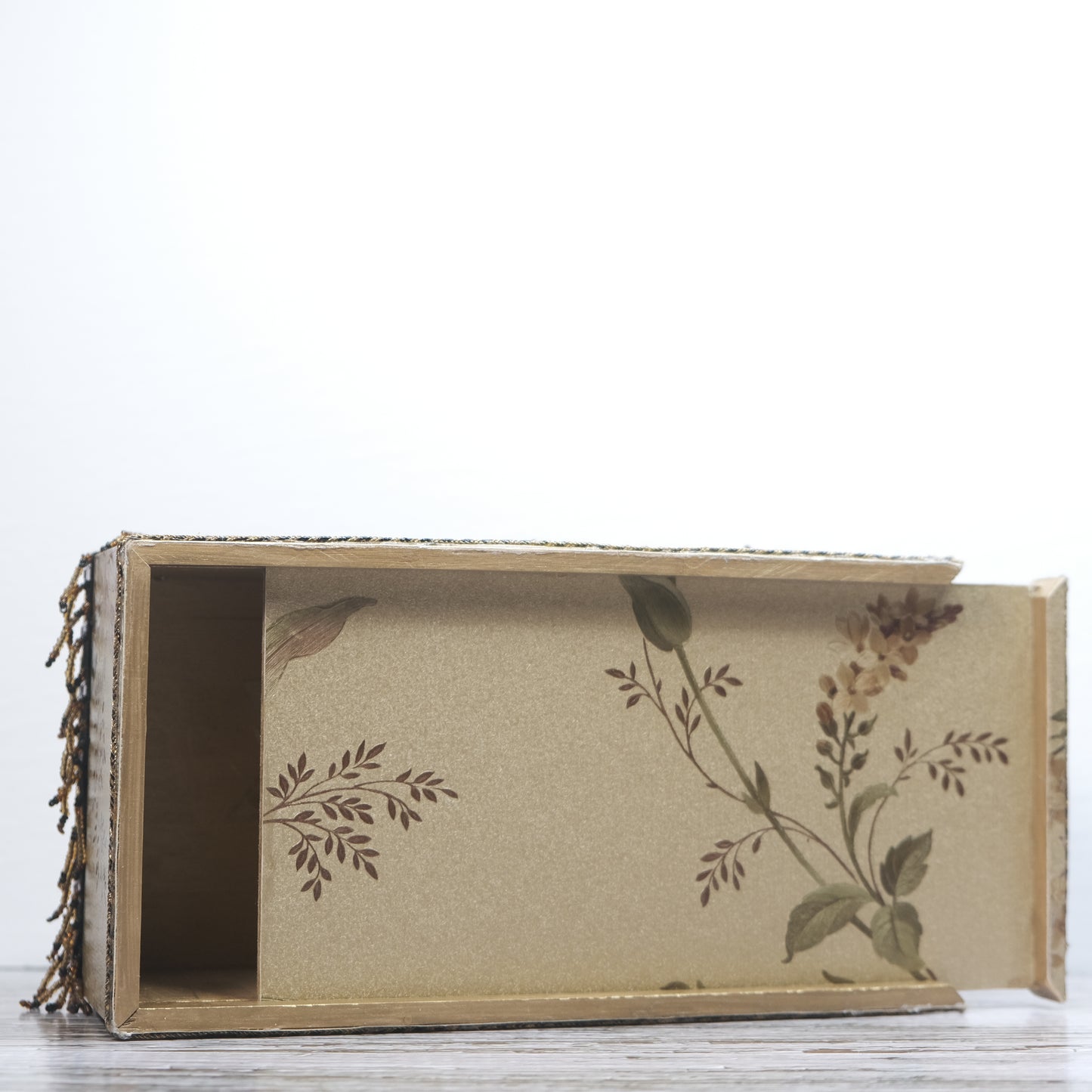 Handmade Antique Tissue Paper Box