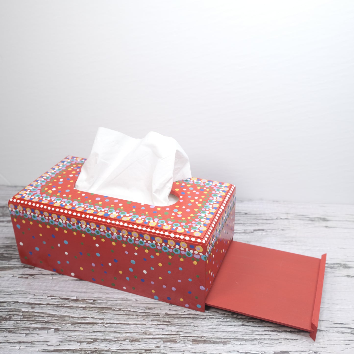 Handmade Sensuous Speckles Tissue Paper Box
