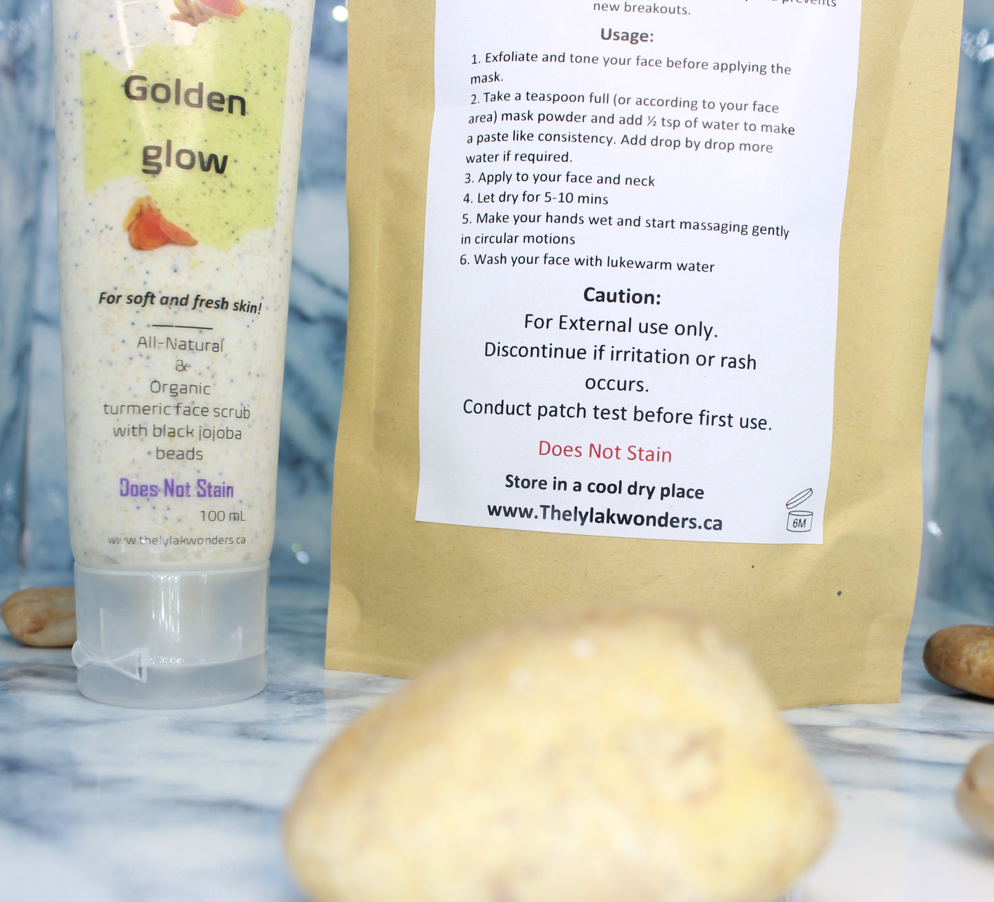 Organic Fresh Face Set (Golden Glow)