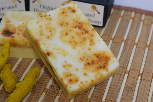 Organic Turmeric and Honey Body and Face Soap