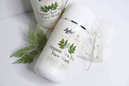 Organic Tea Tree Face Wash