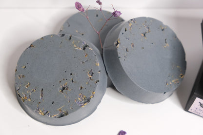 Organic Lavender and Charcoal Body and Face Soap