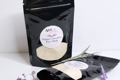 Organic Lavender Face Mask