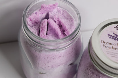 Organic Lavender Rose Powdered Bath Soak