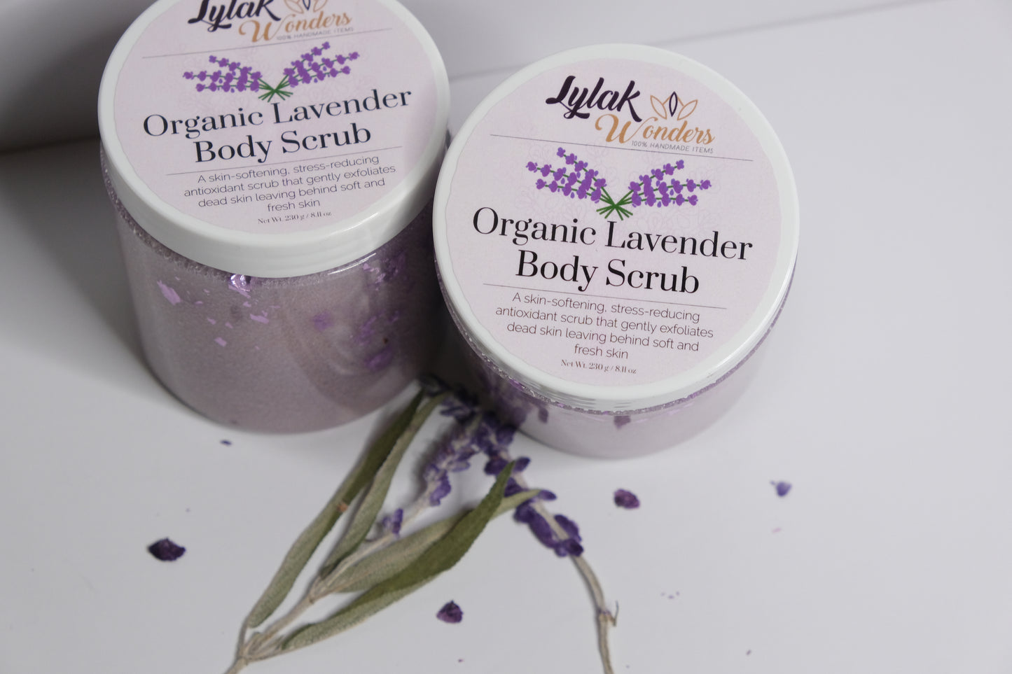 Organic Lavender Body Scrub