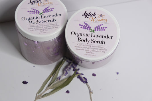 Organic Lavender Body Scrub
