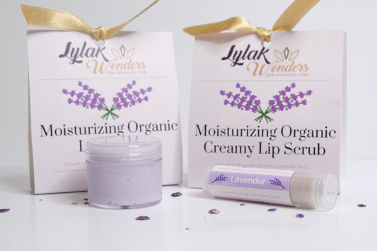 Organic Lavender Lip Love Set