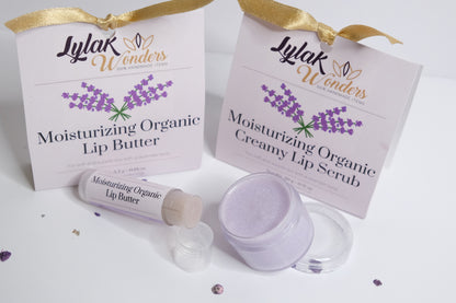 Organic Lavender Lip Love Set