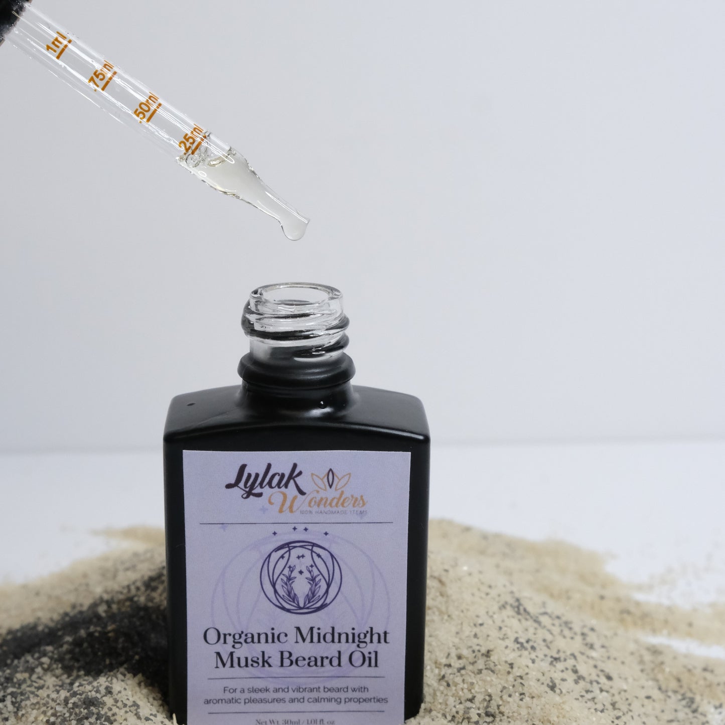 Organic Midnight Musk Beard Oil