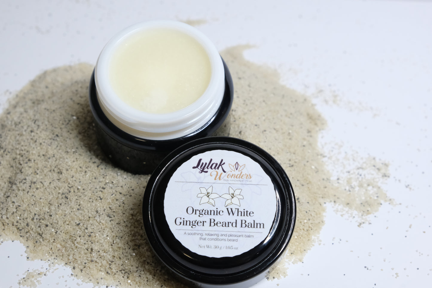 Organic White Ginger Beard Balm