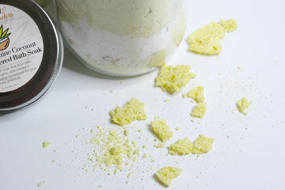 Organic Jasmine Coconut Cream Powdered Bath Soak