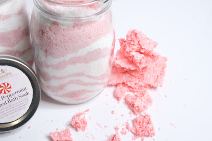 Organic Peppermint Powdered Bath Soak