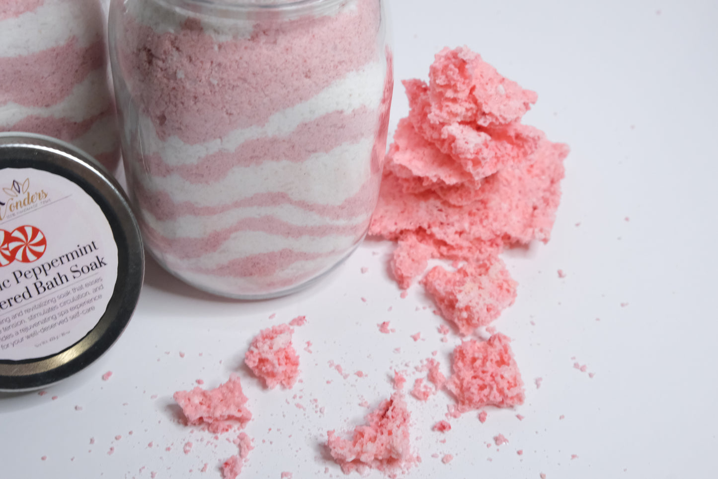 Organic Peppermint Powdered Bath Soak