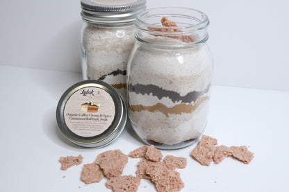 Organic Coffee Cream & Spice Cinnamon Roll Bath Soak