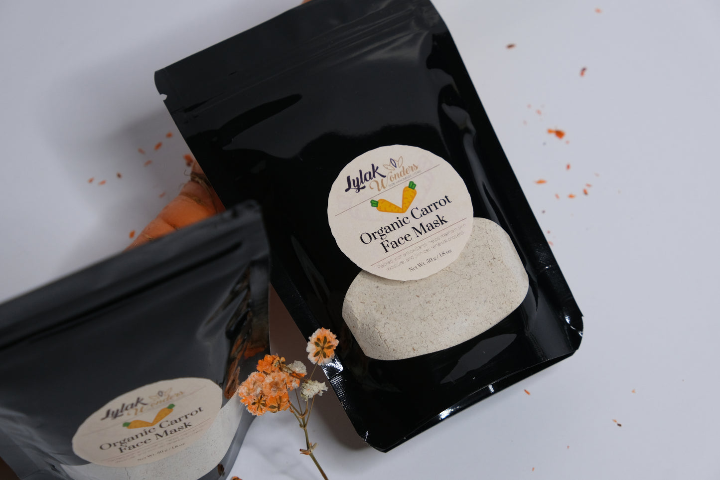 Organic Carrot Face Mask