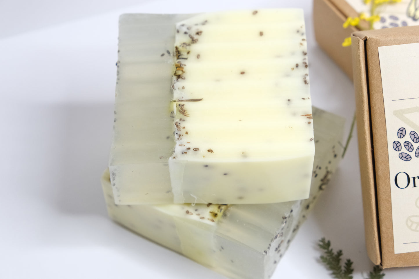 Organic Lemongrass and Chia Seed Body Soap