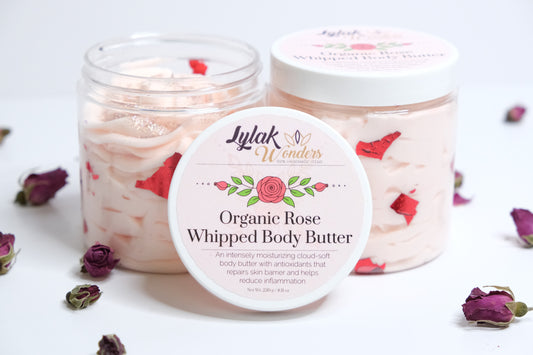 Organic Rose Whipped Body Butter