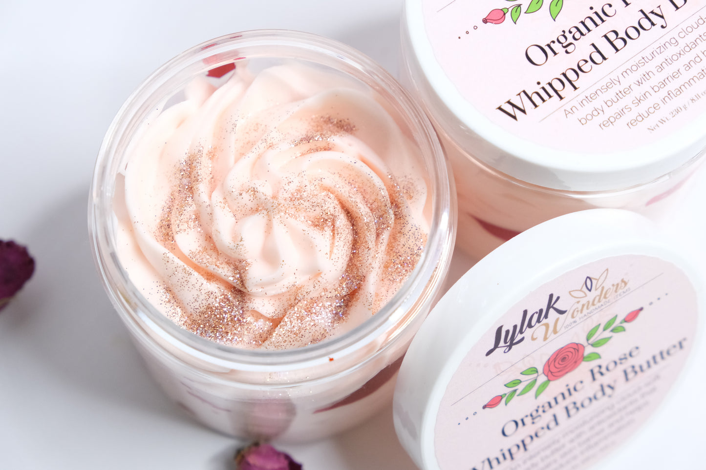 Organic Rose Whipped Body Butter