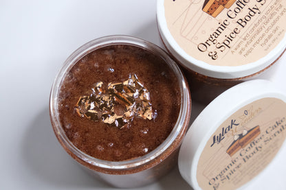 Organic Coffee Cake and Spice Body Scrub