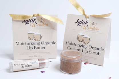 Organic Hot Chocolate Lip Love set