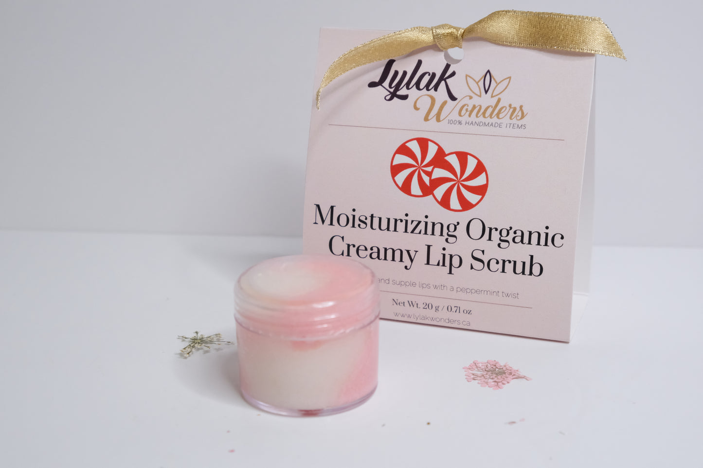 Organic Peppermint Creamy Lip Scrub