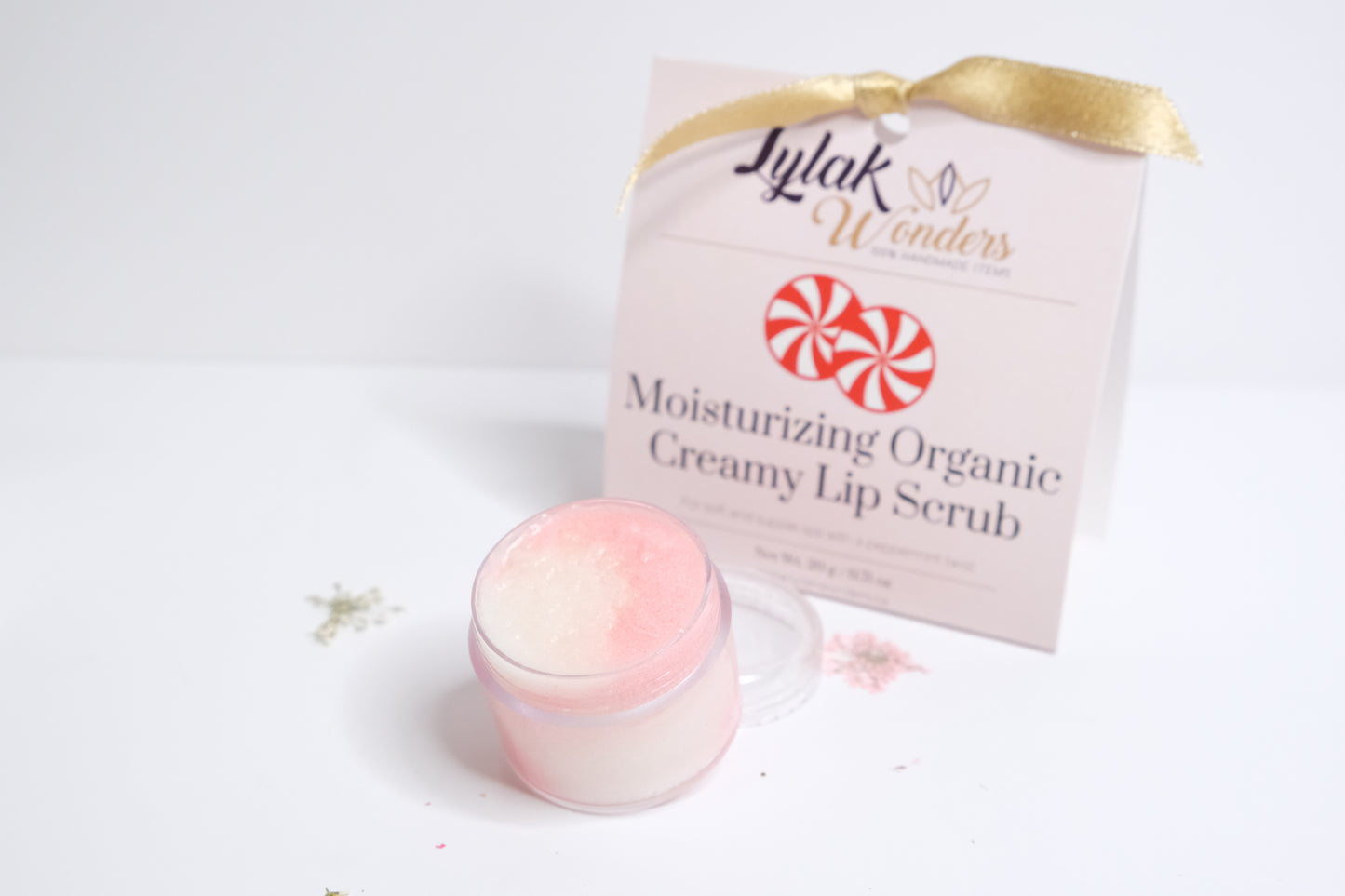 Organic Peppermint Creamy Lip Scrub