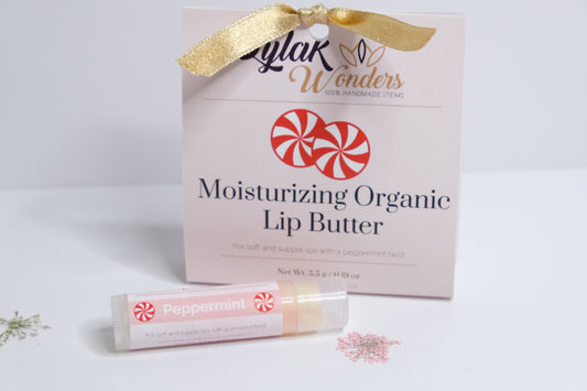 Organic Peppermint Lip Butter