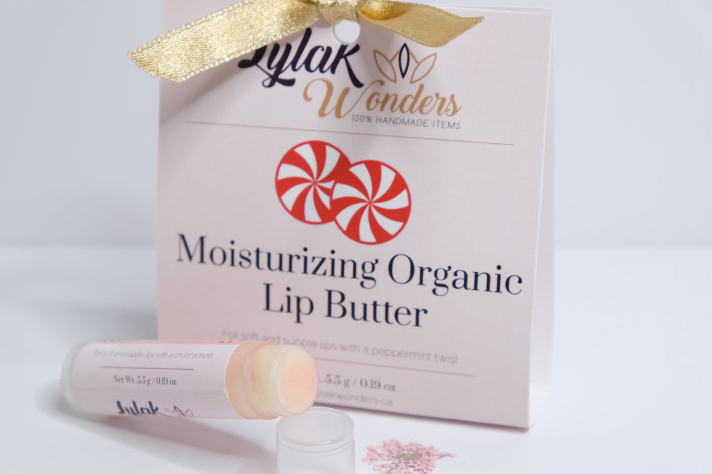 Organic Peppermint Lip Butter