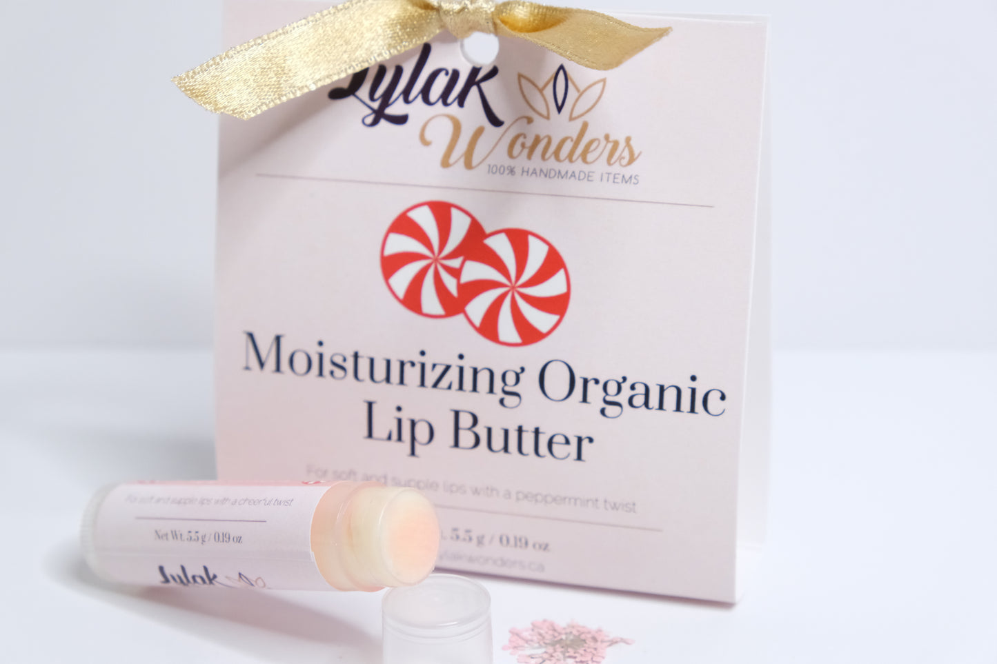 Organic Peppermint Lip Butter