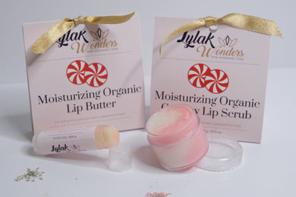 Organic Peppermint Lip Love Set