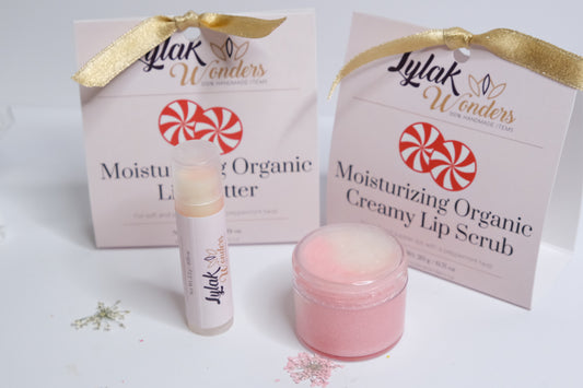 Organic Peppermint Lip Love Set