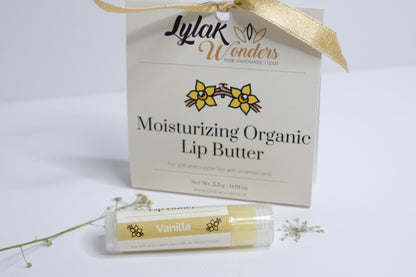 Organic Vanilla Lip Butter