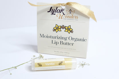 Organic Vanilla Lip Butter