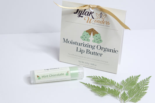 Organic Mint Chocolate Lip Butter