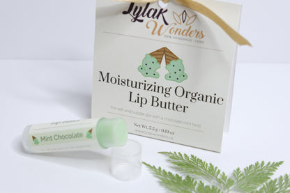 Organic Mint Chocolate Lip Butter